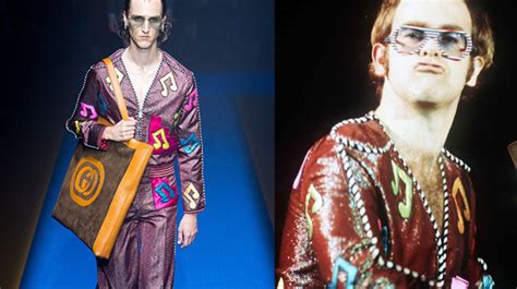 gucci elton john replica|Celebrate the legend: Gucci x Elton John capsule collection.